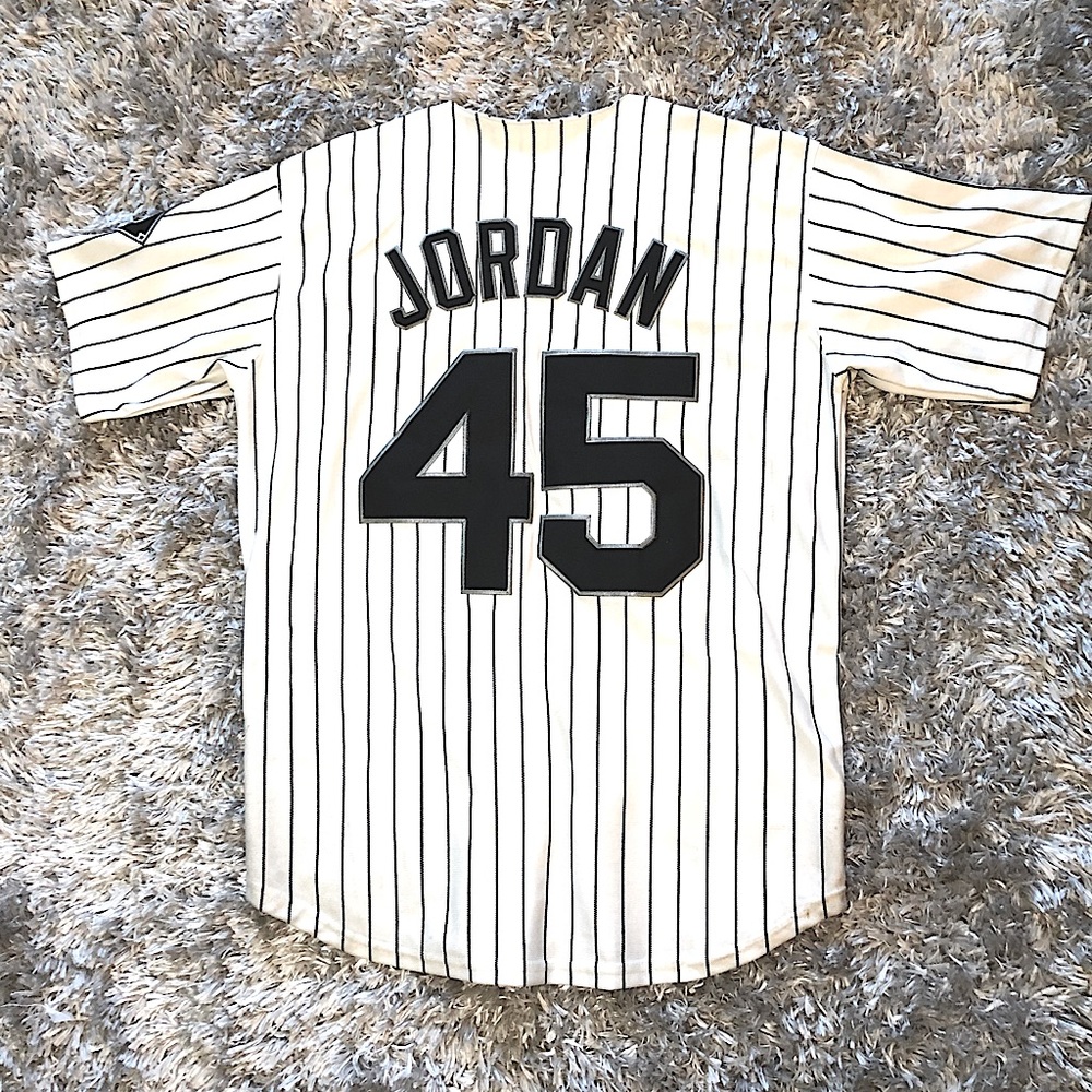 CLASSIC Michael Jordan MLB Birmingham Barons #45